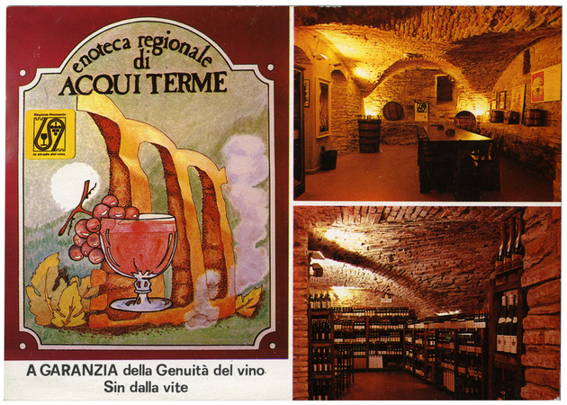 POSTCARD WINE SHOP ACQUI TERME POSTCARD WINE SHOP ACQUI TERME