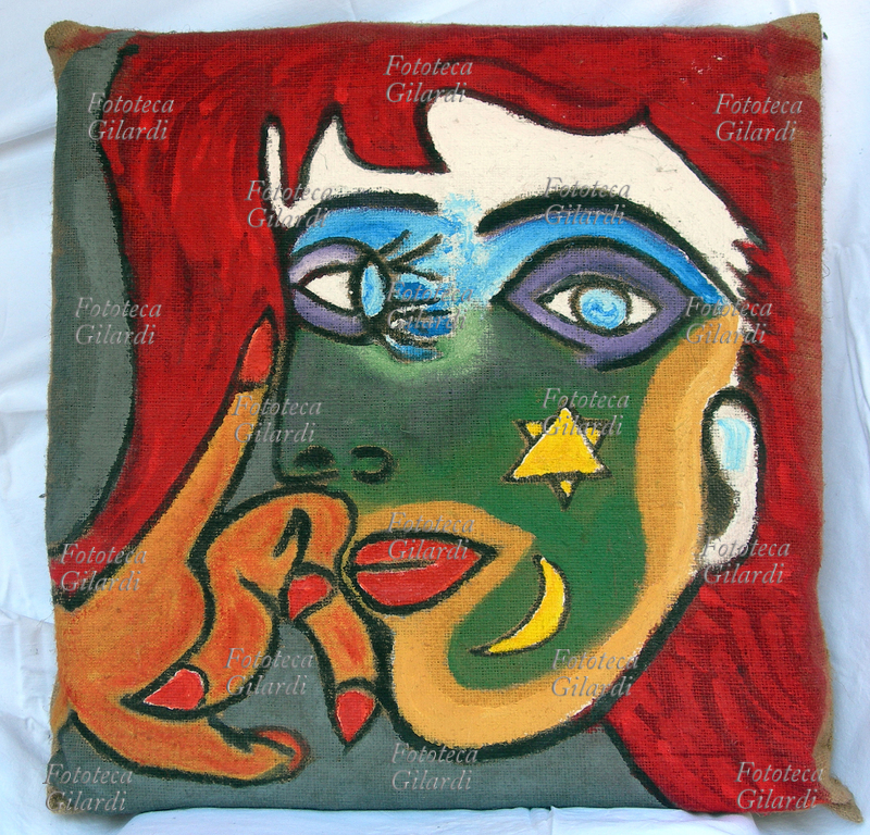 Ando GILARDI (8 giugno 1921 - 5 marzo 2012) Ragazza ebrea. Dipinto esposto nella mostra \