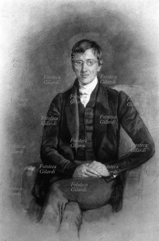 John Henry NEWMAN (21 febbraio 1801 – 11 agosto 1890) cardinale, teologo e filosofo inglese. Presbitero anglicano, si convertì al cattolicesimo; è considerato il più autorevole apologista britannico della confessione cattolica, e il suo pensiero teologico e filosofico ebbe influsso sul Concilio Vaticano II. Ritratto in un acquarello di Sir William Charles Ross (3 giugno 1794 – 20 gennaio 1860), Regno Unito, XIX secolo