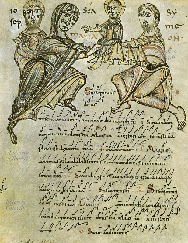 MUSICA Miniatura raffigurante \