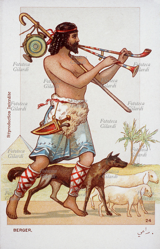 AIDA costume di scena, pastore; dall\