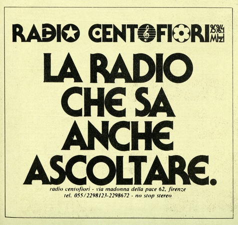 RADIO CENTOFIORI FLORENCE