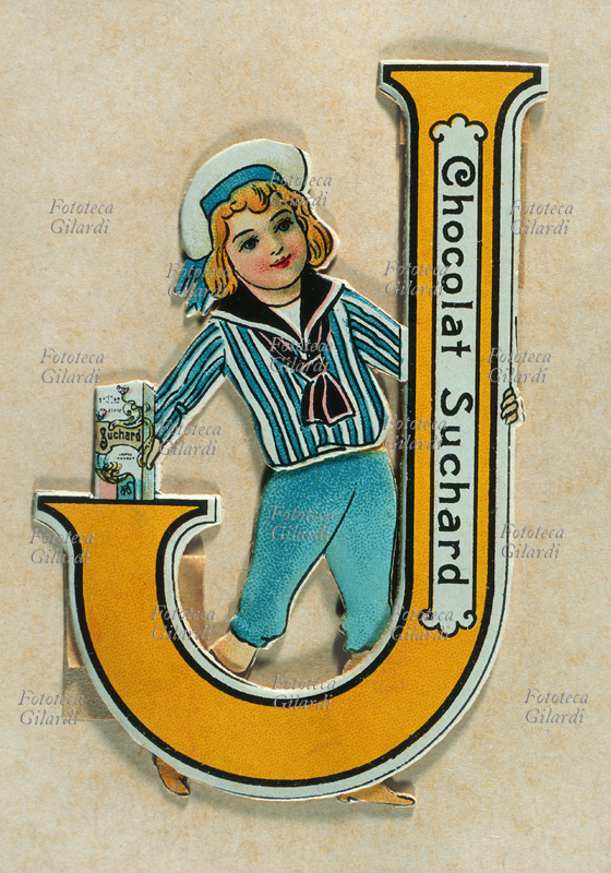 CACAO Cartoncino pubblicitario del Cacao Suchard della serie \