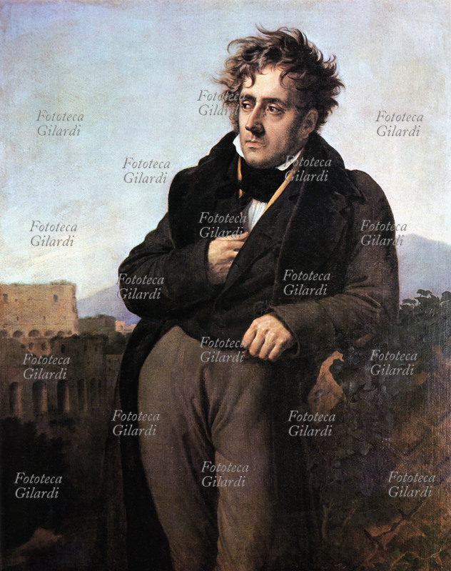 François-René de CHATEAUBRIAND (4 settembre 1768 – 4 luglio 1848), scrittore, politico e diplomatico francese. \