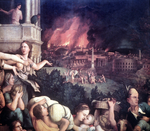 NERONE E L INCENDIO DI ROMA NERONE E L INCENDIO DI ROMA