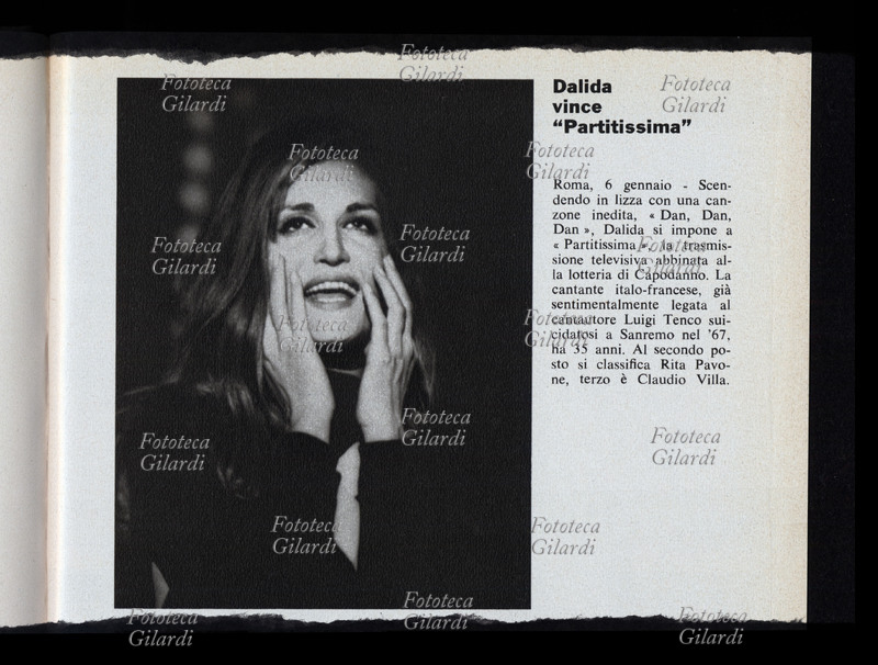 MUSICA LEGGERA Yolanda Gigliotti, in arte Dalida (1933-1987) vince \