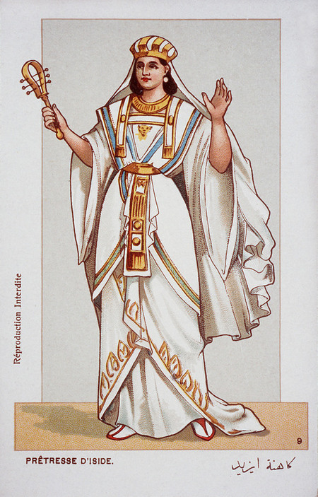 VERDI AIDA FIGURINO SACERDOTESSA DI ISIDE VERDI AIDA FIGURINO SACERDOTESSA DI ISIDE