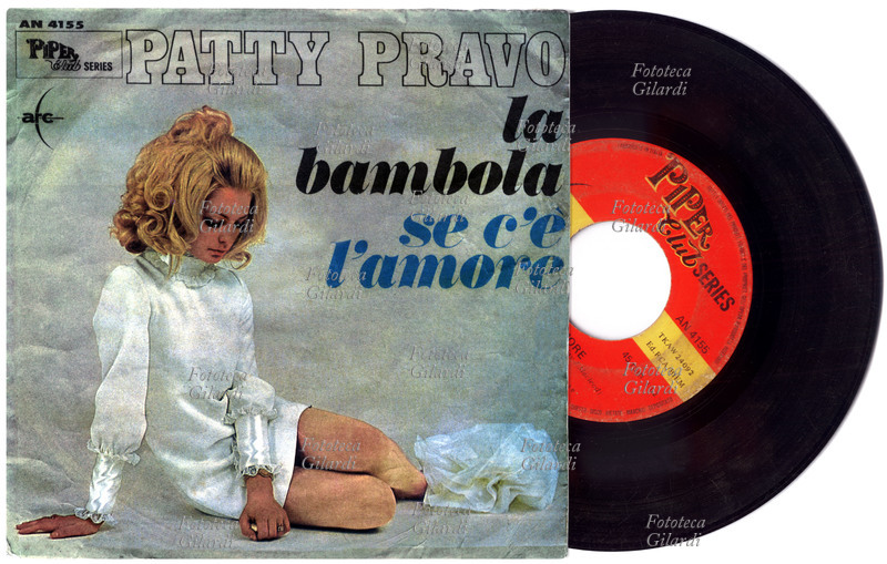 Patty PRAVO (Nicoletta Strambelli) disco 45 giri \
