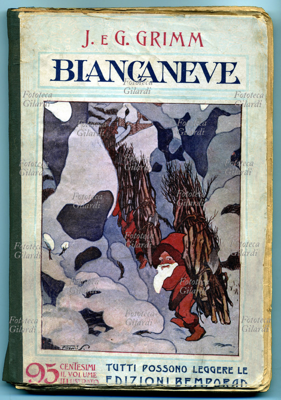 FAVOLE Copertina della raccolta di fiabe dei Fratelli Grimm \