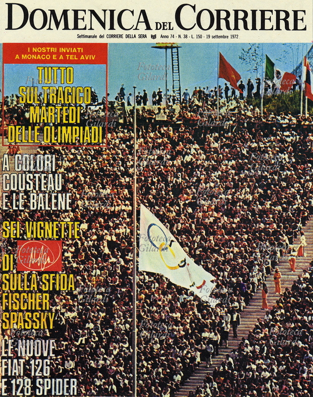 MASSACRO DI MONACO DI BAVIERA "Tutto sul tragico martedì delle Olimpiadi". Nell\