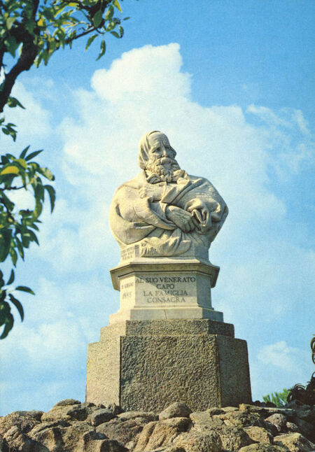 CAPRERA BUSTO OF GARIBALDI