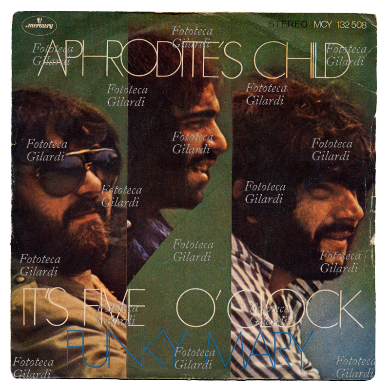 MUSIC album cover 45 laps of the greek rock band \