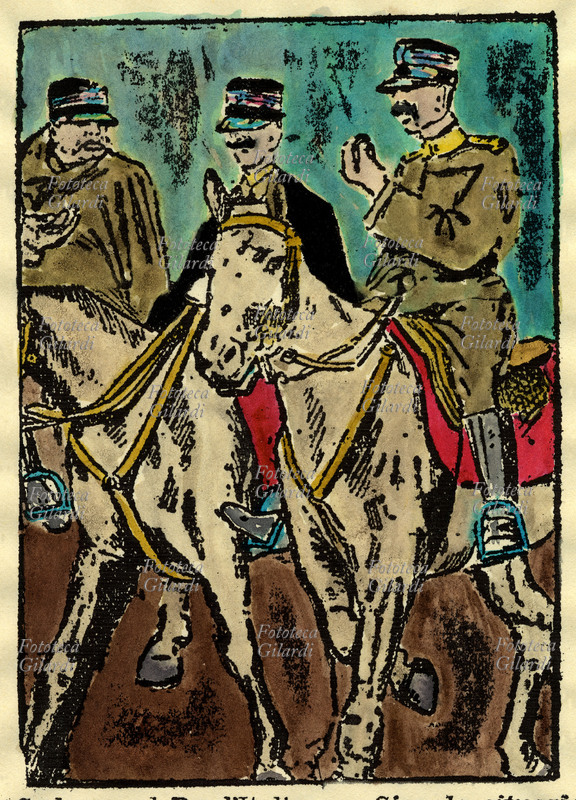 ITALIA La posizione italiana vista dai tedeschi: Cadorna al Re d\