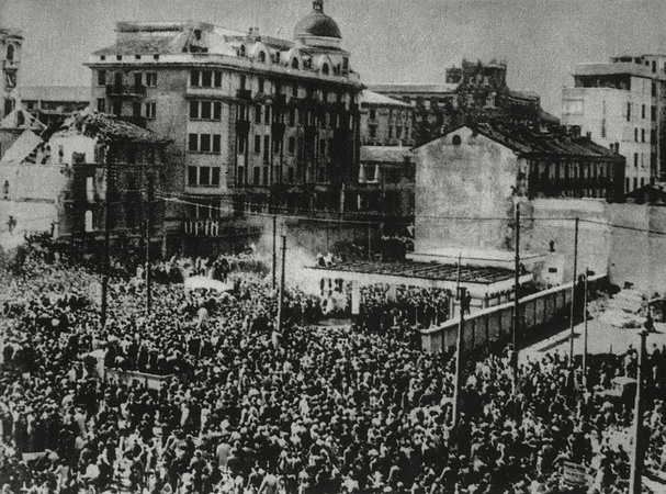 MILANO 29 APRILE 1945 PIAZZALE LORETO