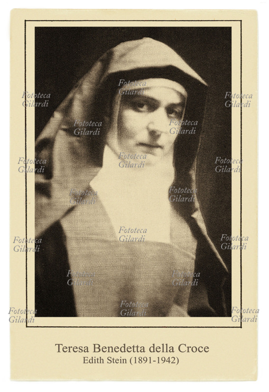 TERESA BENEDETTA DELLA CROCE, al secolo Edith Stein (12 ottobre 1891 – 9 agosto 1942) monaca cristiana, filosofa e mistica tedesca dell\