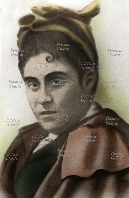 Matilde SERAO (1856-1927) scrittrice e giornalista italiana. Fondò e diresse con il marito Eduardo Scarfoglio, sposato nel 1885, il \