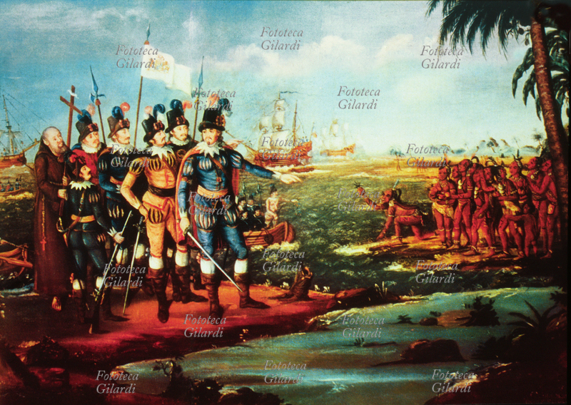 Cristoforo COLOMBO (1451-1506) sbarca nell\