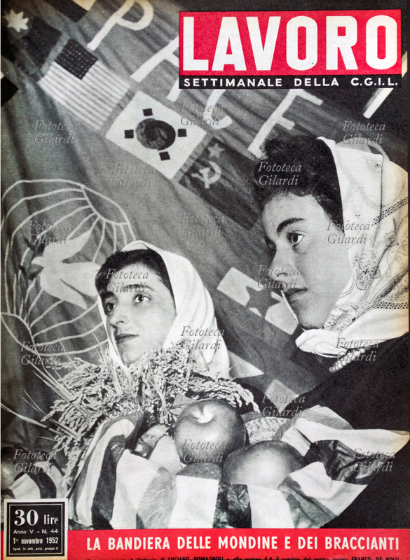LAVORO Nello strillo: \