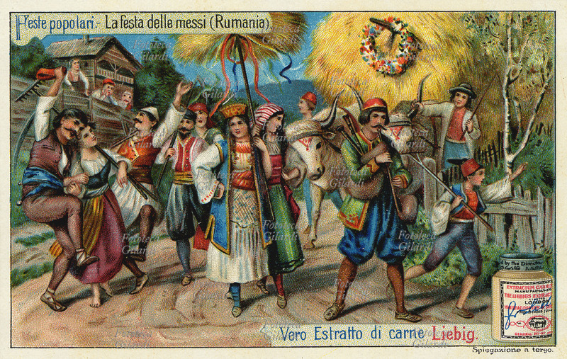 TRADIZIONI POPOLARI Festa delle messi (Romania). Non appena l\