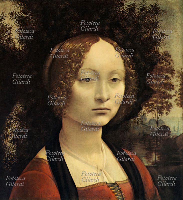 Leonardo da Vinci portrait of Geneva de\