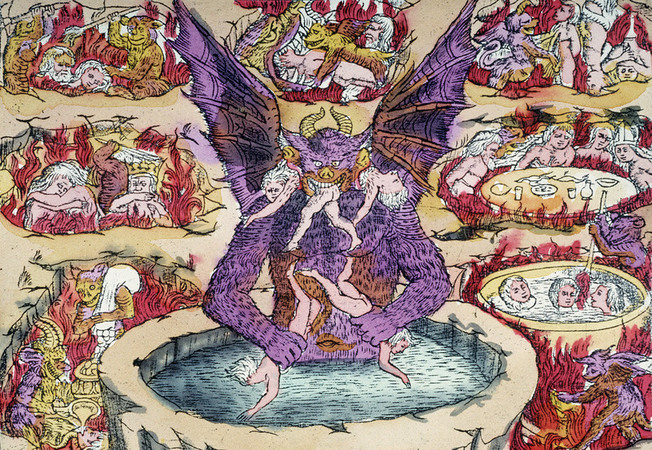 LUCIFERO DIVORA GIUDA E ALTRI DANNATI LUCIFERO DIVORA GIUDA E ALTRI DANNATI