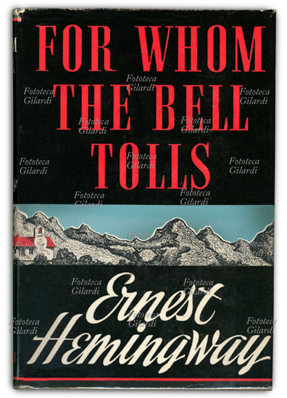 Ernest HEMINGWAY (1899-1961) Copertina del romanzo \