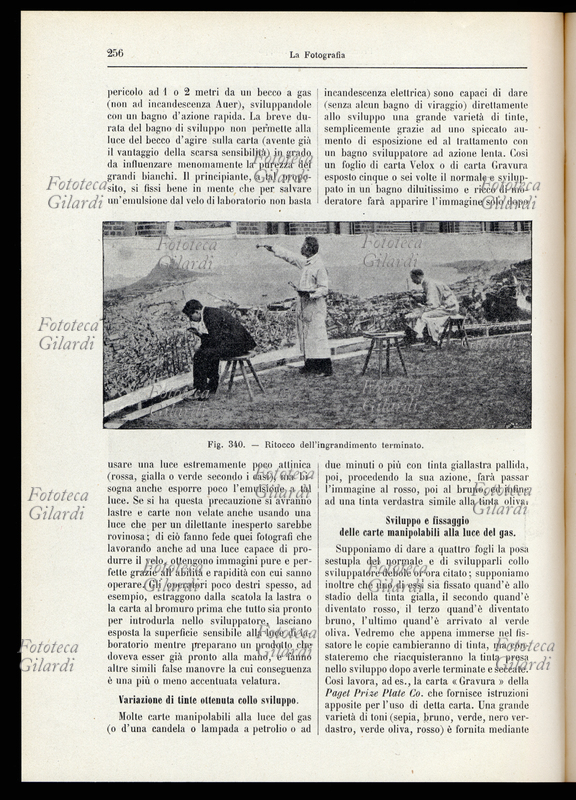 STORIA DELLA FOTOGRAFIA "Ritocco dell\