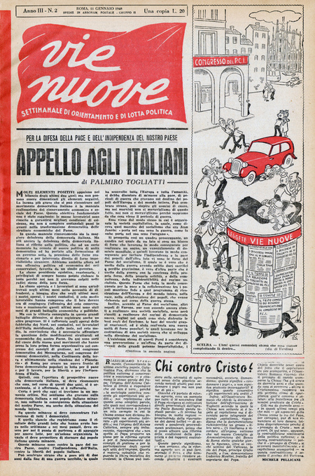 VIE NUOVE APPELLO AGLI ITALIANI