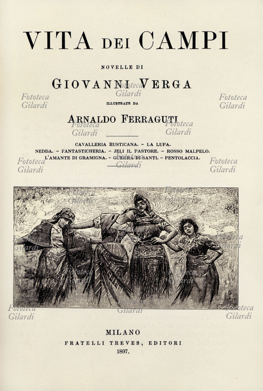 VERGA illustrated Frontispiece\