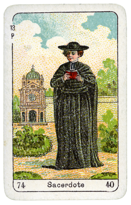 CARTE DA DIVINAZIONE IL PRESBITERO CARTE DA DIVINAZIONE IL PRESBITERO