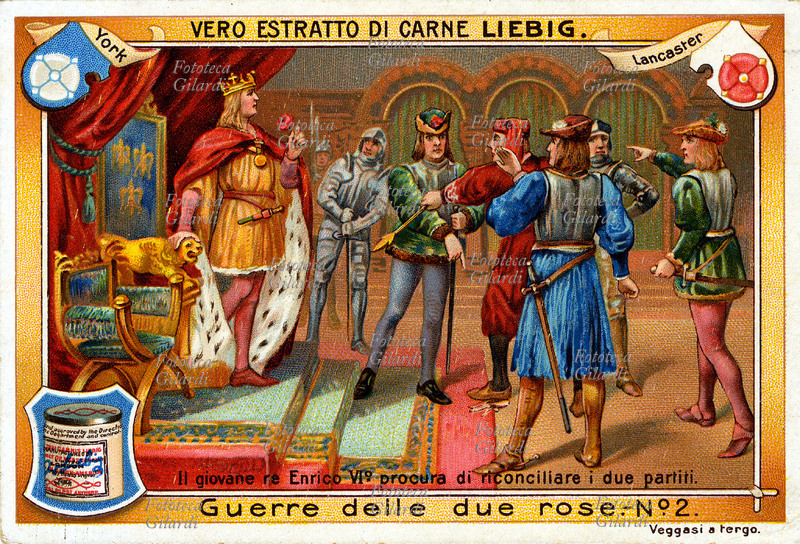 GUERRE DELLE DUE ROSE (1445-1485) Il giovane sovrano, Enrico VI d\