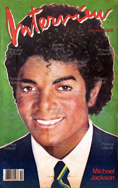 Michael JACKSON (29 agosto 1958 – 25 giugno 2009) ritratto in copertina dalla rivista\