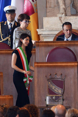 07.07.2016 Roma Campidoglio. Giuramento Sindaca Virginia Raggi
