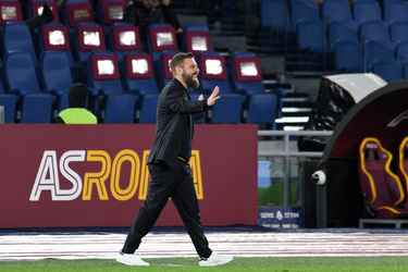 20.01.2024 Roma vs Verona 2 1 esordio De Rossi allenatore G.Leanza ph