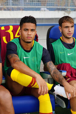 14.07.2018 gara amichevole Us Latina vs AS Roma 0 9