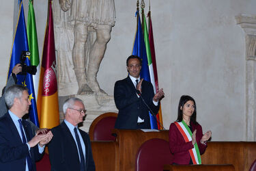 Roma 30.03.2017 Campiodoglio Aula G.Cesare. Premio Lupa Capitolina a Mr.Claudio Ranieri Roma 30.03.2017 Campiodoglio Aula G.Cesare. Premio Lupa Capitolina a Mr.Claudio Ranieri