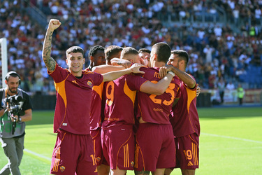 28.09.2025 serie A 5a giornata Roma vs H.Verona 2 0 G.Leanza ph