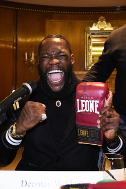 13.12.2019 Roma Deontay Wilder Conference. G.Leanza ph