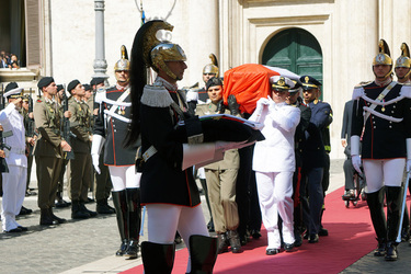 26.09.2023 Pza Montecitorio Esequie Presidente Emerito Giorgio Napolitano G.Leanza ph