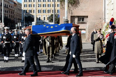 14.01.2022 Funerali di Stato Presidente Sassoli. G.Leanza ph