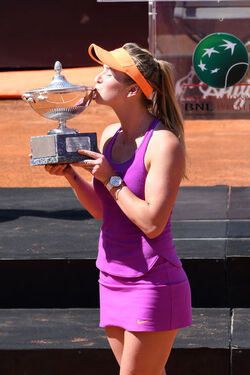 21.05.2017 Internazionali BNL Final Svitolina Winner