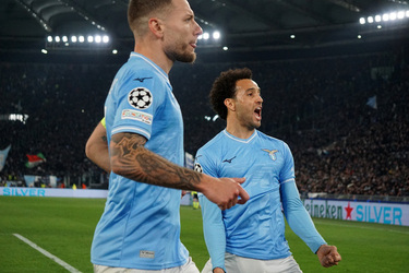 14.02.2024 Champions L. Lazio vs Bayern Monaco 1 0 ottavi andata G.Leanza ph 14.02.2024 Champions L. Lazio vs Bayern Monaco 1 0 ottavi andata G.Leanza ph