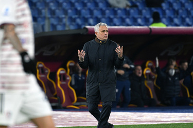 16.01.2022 Roma vs Cagliari 1 0 G.Leanza ph 16.01.2022 Roma vs Cagliari 1 0 G.Leanza ph