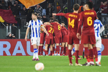 09.03.2023 Europa League Roma vs Real Sociedad 2 0 G.Leanza ph