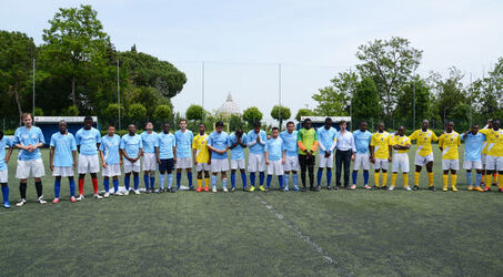 28.05.2016 Clericus Cup. Finale 1 e 2 posto. Le Premiazioni 28.05.2016 Clericus Cup. Finale 1 e 2 posto. Le Premiazioni