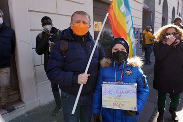 26.02.2022 Roma Pza Santi Apostoli Corteo contro Guerra 26.02.2022 Roma Pza Santi Apostoli Corteo contro Guerra