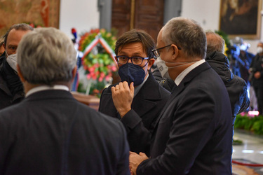 13.01.2022 Il feretro di David Sassoli in Campidoglio G.Biagini ph per SCATTO. 13.01.2022 Il feretro di David Sassoli in Campidoglio G.Biagini ph per SCATTO.