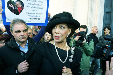 05.03.2025 Eleonora Giorgi Esequie G.Leanza ph 05.03.2025 Eleonora Giorgi Esequie G.Leanza ph