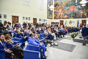 06.06.2024 Roma European Athletics Championship Conferenza Stampa G.Biagini ph