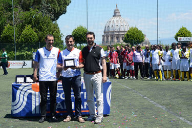 27.05.2017 Premiazioni Clericus Cup 2017. Collegio Urbano vs Universita Gregoriana 2 0
